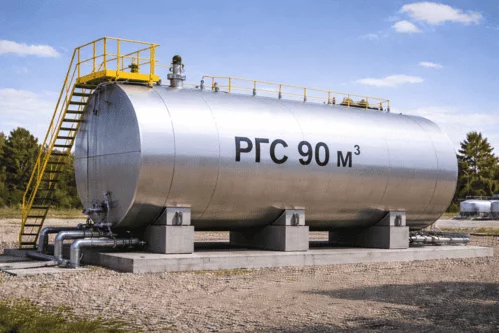 резервуар стальной ргс 90 м3