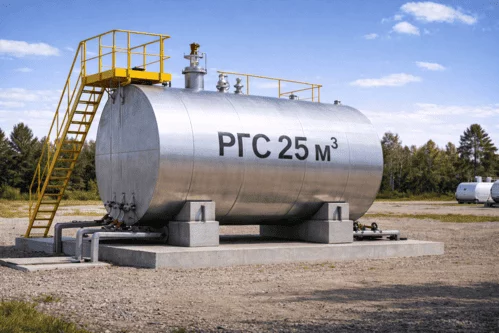 резервуар стальной ргс 25 м3