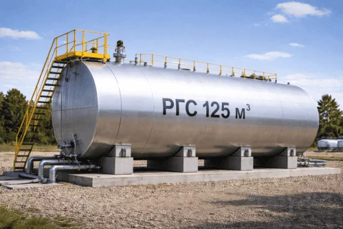 резервуар стальной ргс 125 м3