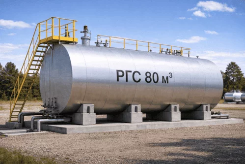 резервуар стальной ргс 80 м3