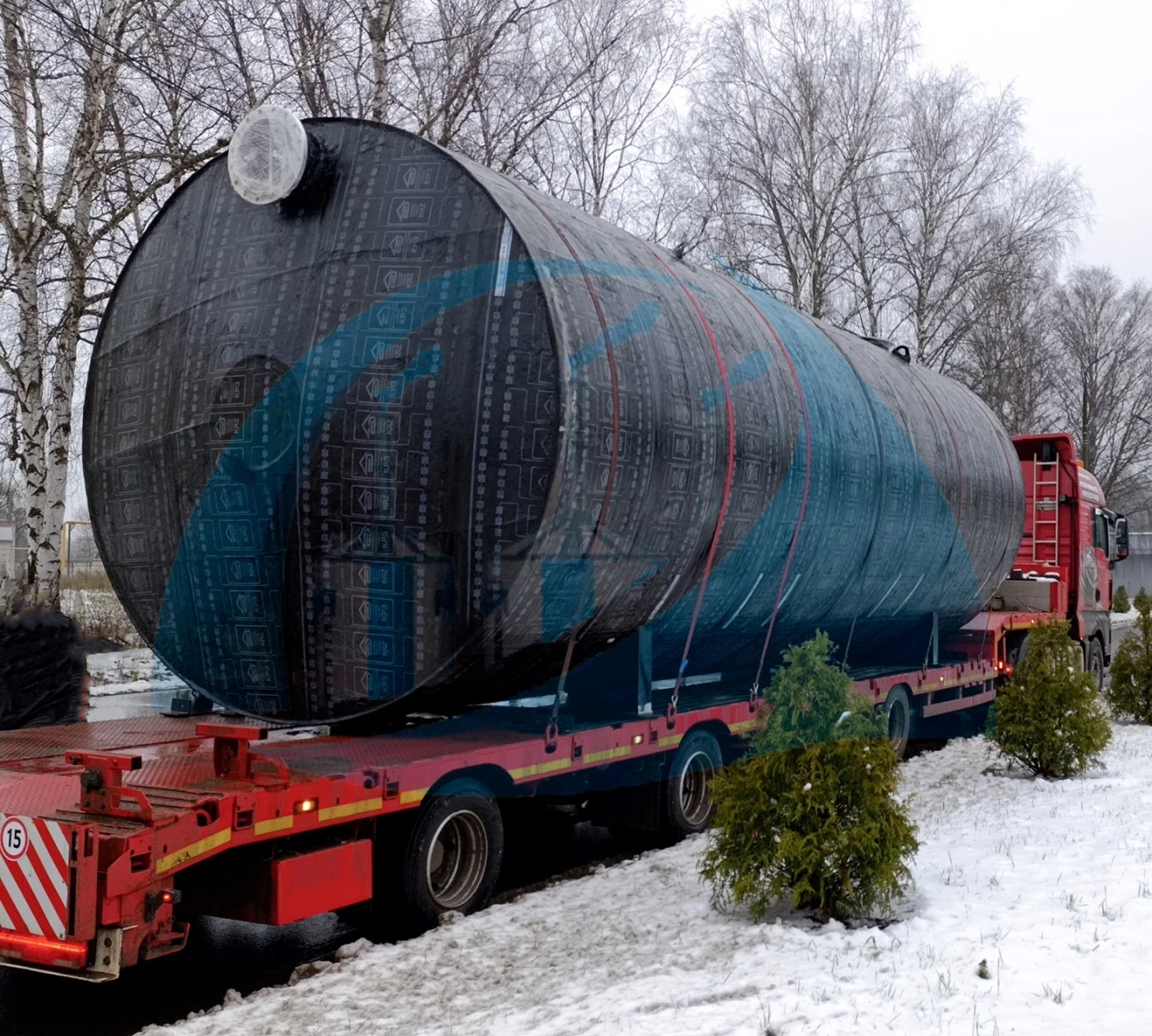 РГСП 75 м³ подземный — аварийный прием трансформаторного масла