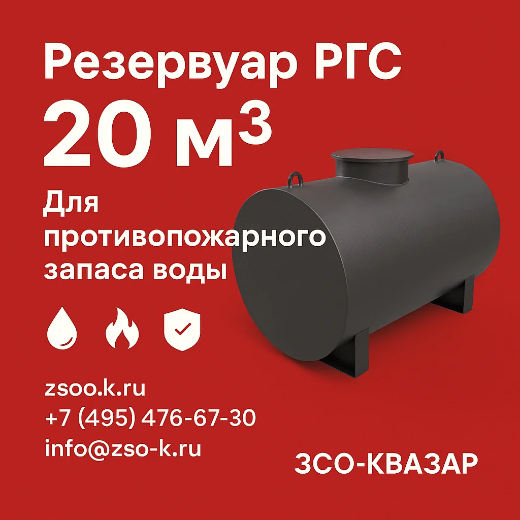 Производство резервуаров РГС -завд ЗСО-КВАЗАР